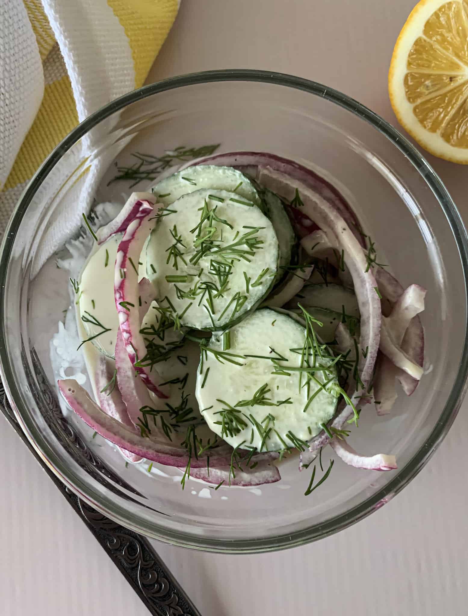 Grandma's Cucumber Salad